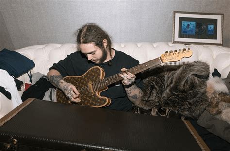 [QUESTION] Post Malone's Louis Vuitton Guitar : r/Guitar 